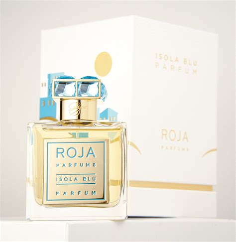 isola blu roja